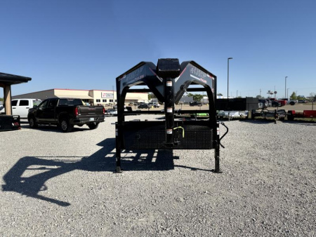 New 2025 Horizon Trailers RDZ 102x16 8K TANDEM AXLE GOOSENECK ROLL OFF TRAILER 17.9K GVWR