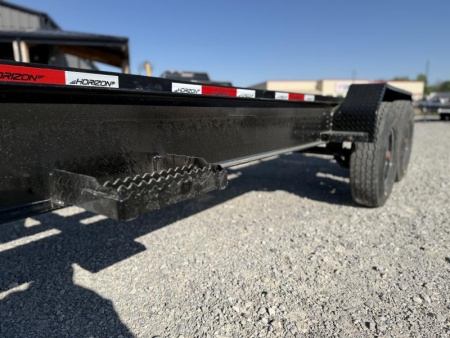 New 2025 Horizon Trailers RDZ 102x16 8K TANDEM AXLE GOOSENECK ROLL OFF TRAILER 17.9K GVWR