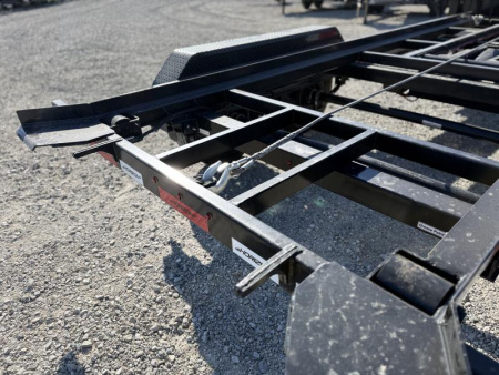 New 2025 Horizon Trailers RDZ 102x16 8K TANDEM AXLE GOOSENECK ROLL OFF TRAILER 17.9K GVWR