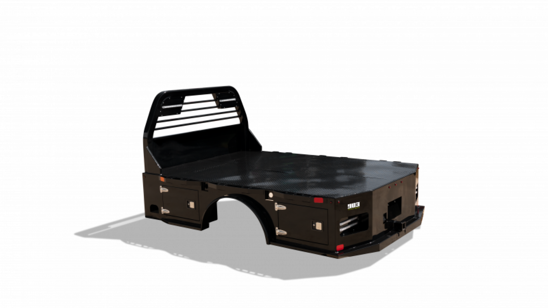 New 2025 903 Truck Beds Skirted Bed with Gooseneck 84 Wide, 8.5 Long, 58 CTA, 42-1/4 runners