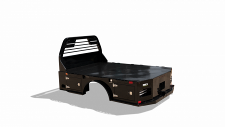 New 2025 903 Truck Beds Skirted Bed with Gooseneck 84 Wide, 8.5 Long, 58 CTA, 42-1/4 runners