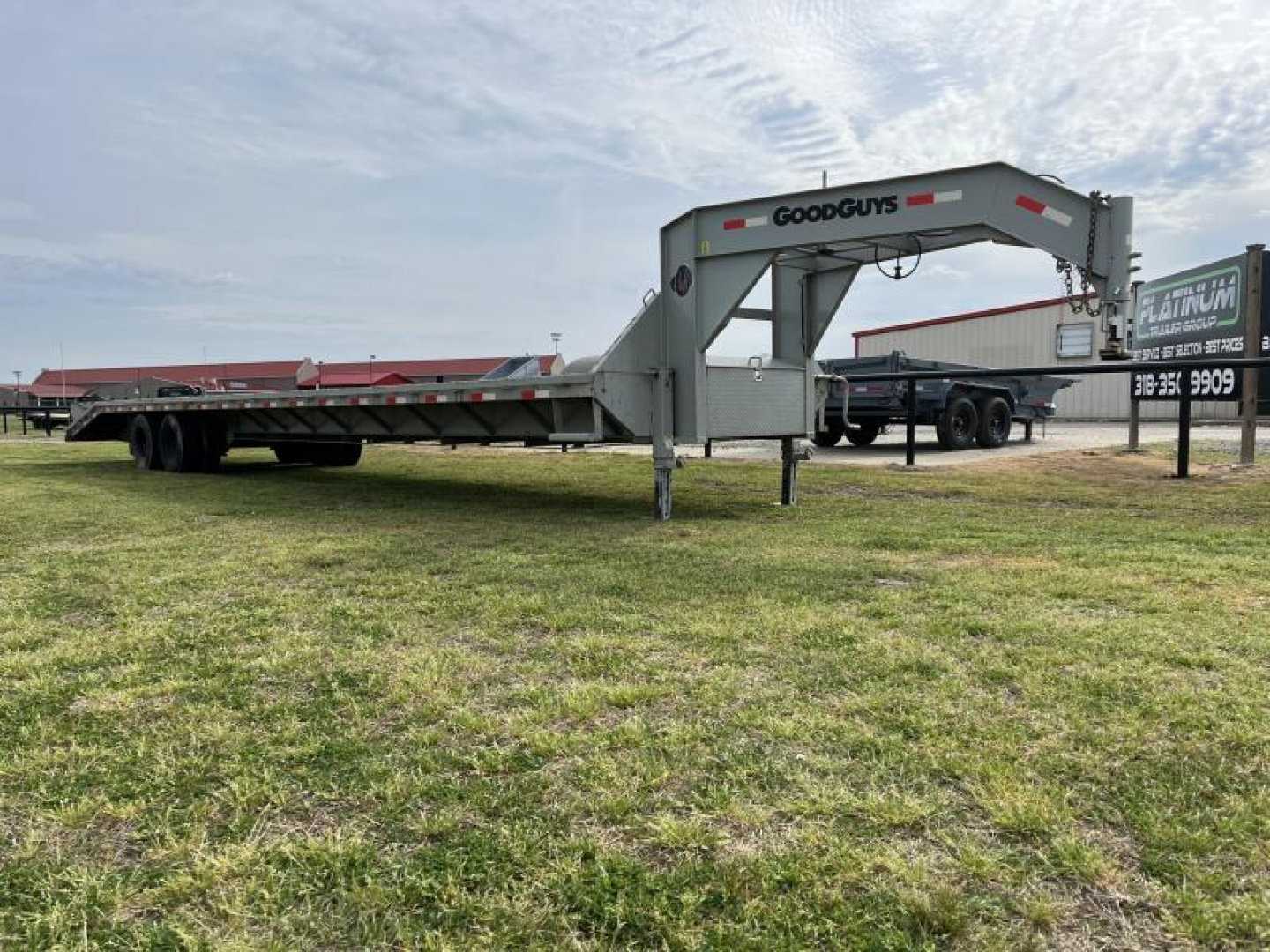 Used 2023 Good Guys 102X40 WITH MEGA RAMPS, 10K DEXTER AXLES  Deckover Trailer