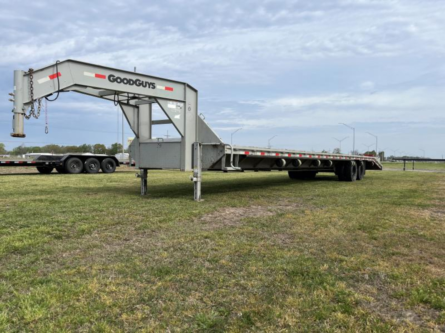 Used 2023 Good Guys 102X40 WITH MEGA RAMPS, 10K DEXTER AXLES  Deckover Trailer