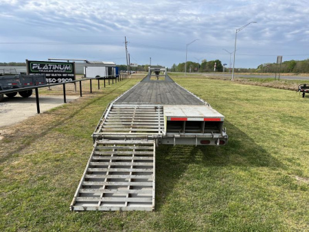 Used 2023 Good Guys 102X40 WITH MEGA RAMPS, 10K DEXTER AXLES  Deckover Trailer