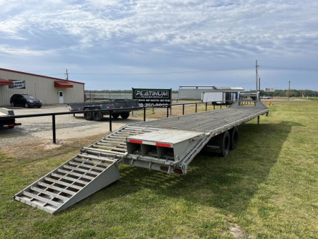 Used 2023 Good Guys 102X40 WITH MEGA RAMPS, 10K DEXTER AXLES  Deckover Trailer