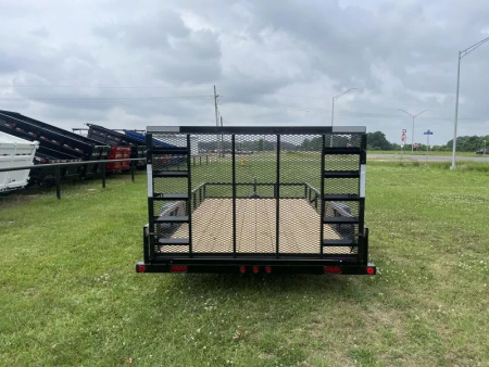New 2025 Load Trail SE 83X14 UTILITY WITH 4' FOLD IN GATE  Utility Trailer