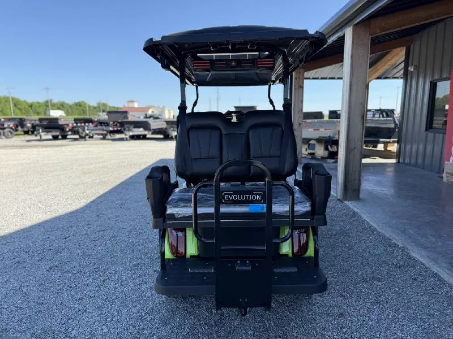 New 2025 Evolution D5 RANGER 2+2 LIME GREEN Golf Cart