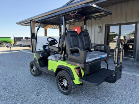 New 2025 Evolution D5 RANGER 2+2 LIME GREEN Golf Cart