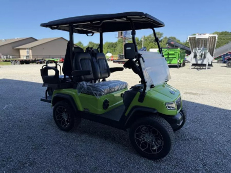 New 2025 Evolution D5 RANGER 2+2 LIME GREEN Golf Cart