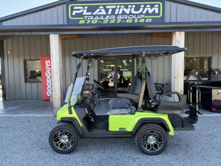 New 2025 Evolution D5 RANGER 2+2 LIME GREEN Golf Cart