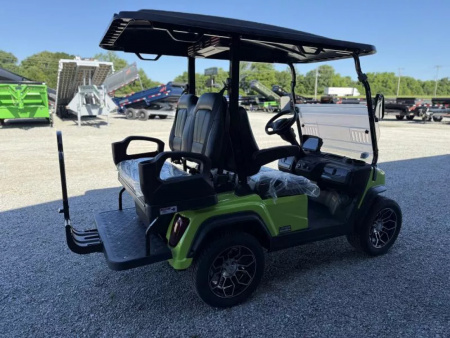 New 2025 Evolution D5 RANGER 2+2 LIME GREEN Golf Cart