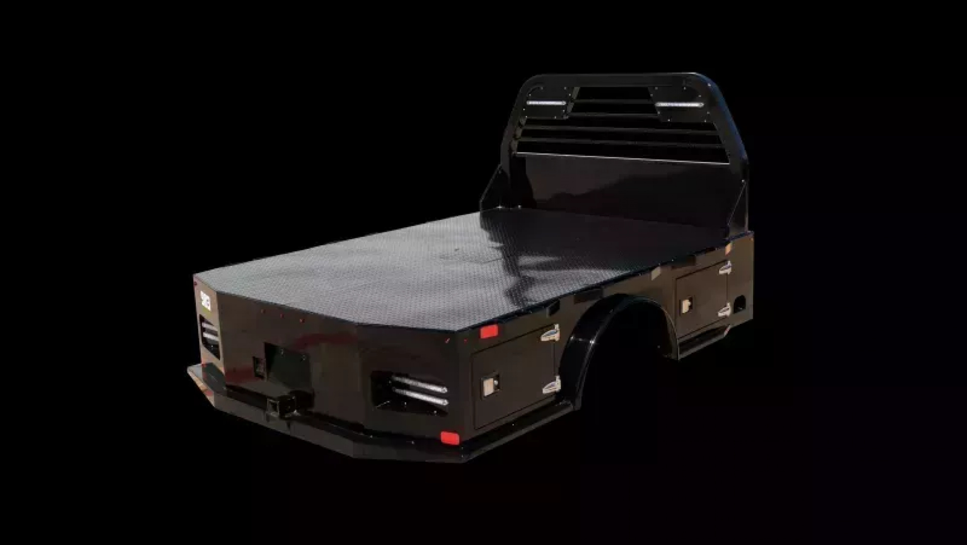 New 2025 903 Truck Beds Skirted Bed with Gooseneck 84 Wide, 7 Long, 40 CTA, 42-1/4 Runners