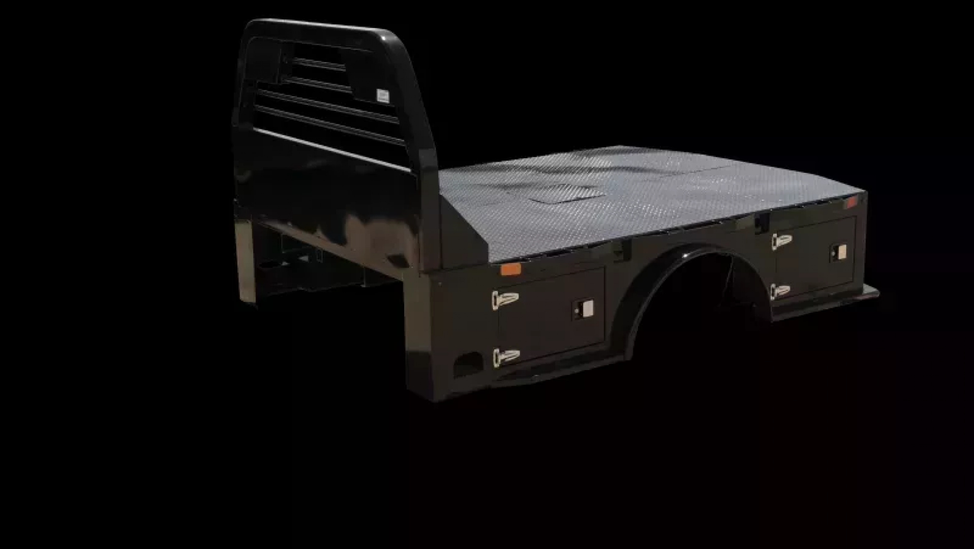 New 2025 903 Truck Beds Skirted Bed with Gooseneck 84 Wide, 7 Long, 40 CTA, 42-1/4 Runners