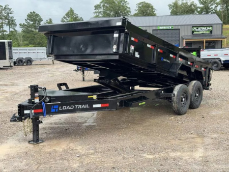New 2025 Load Trail DL 83X16 14K LOW PRO  Dump Trailer