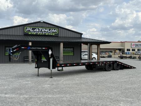 New 2025 Load Trail GL 102X34 GOOSENECK HYDRAULIC DOVE/JACKS 14 PLYS 25900 GVWR Flatbed Trailer