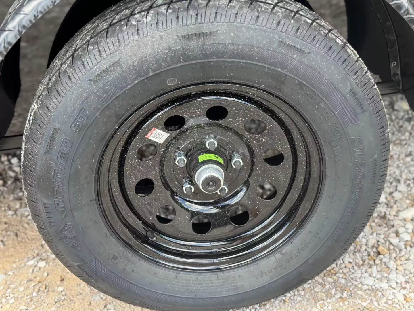 New 2025 Anvil Trailers 6X12 BLACKOUT POLY-CORE .080 Cargo / Enclosed Trailer