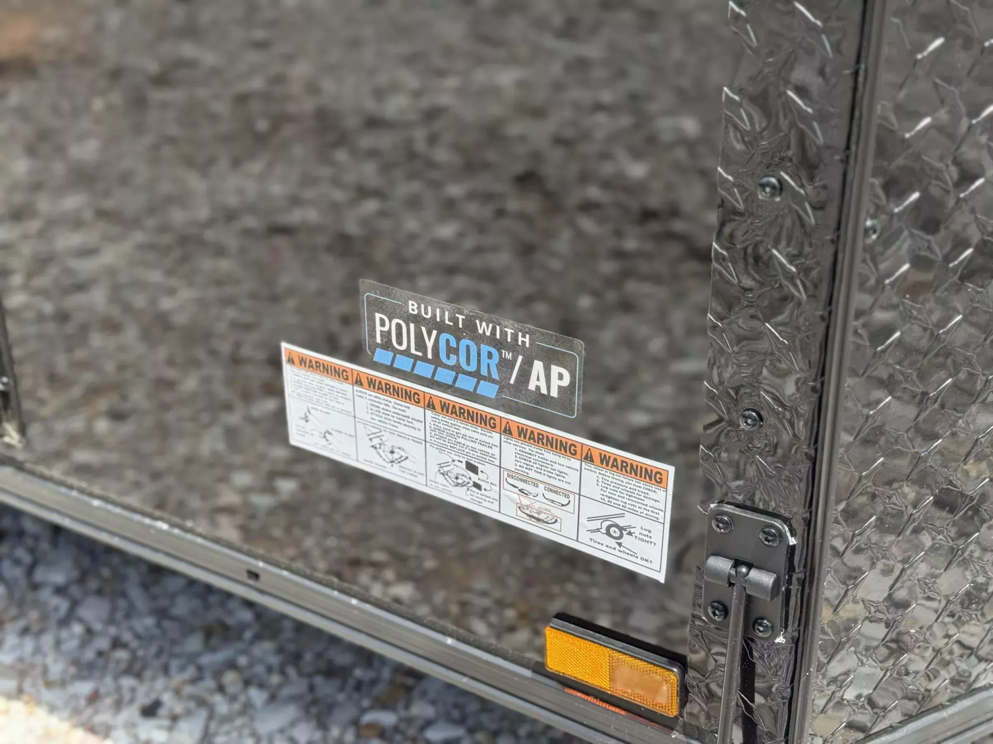 New 2025 Anvil Trailers 6X12 BLACKOUT POLY-CORE .080 Cargo / Enclosed Trailer