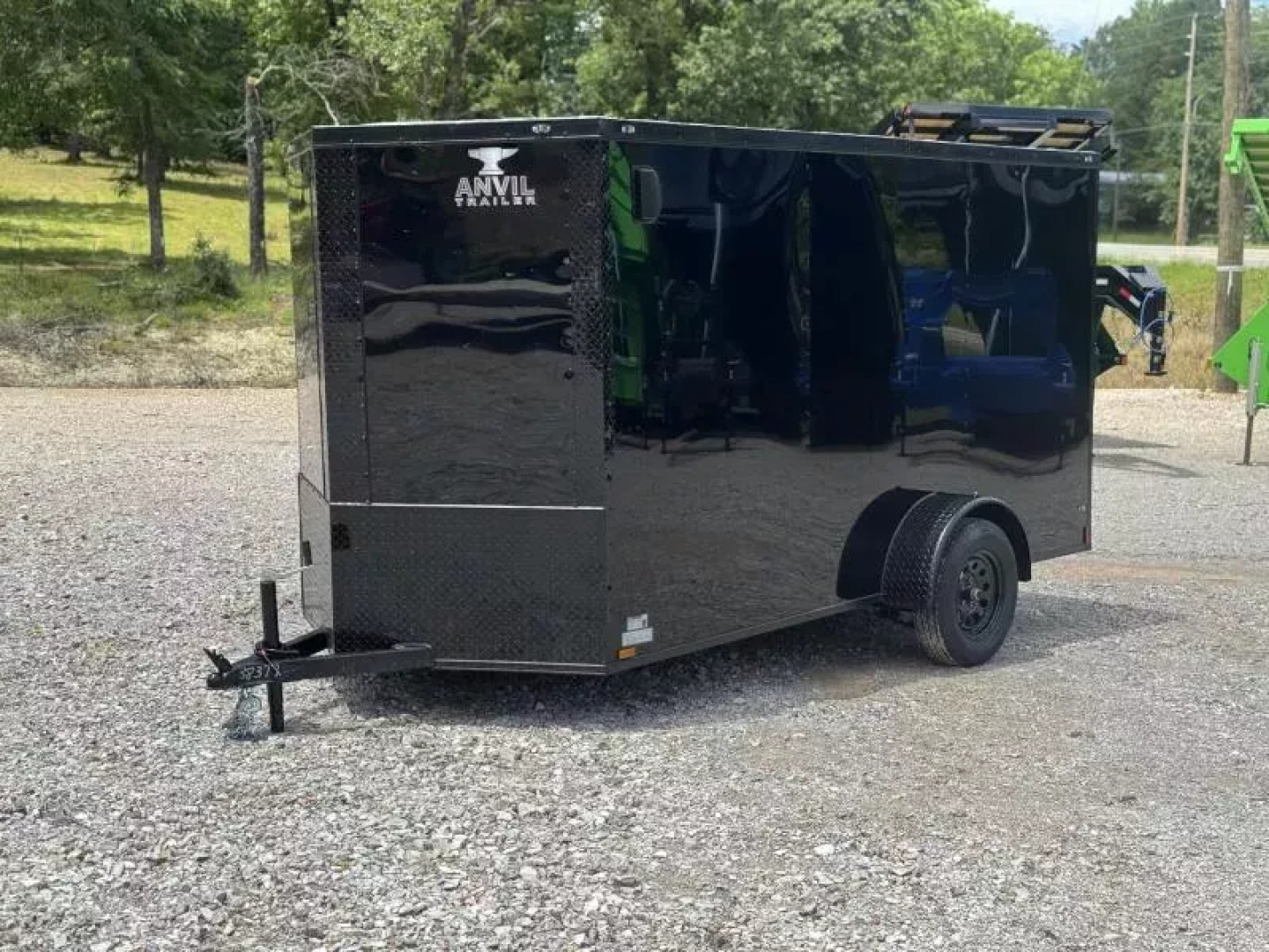 New 2025 Anvil Trailers 6X12 BLACKOUT POLY-CORE .080 Cargo / Enclosed Trailer