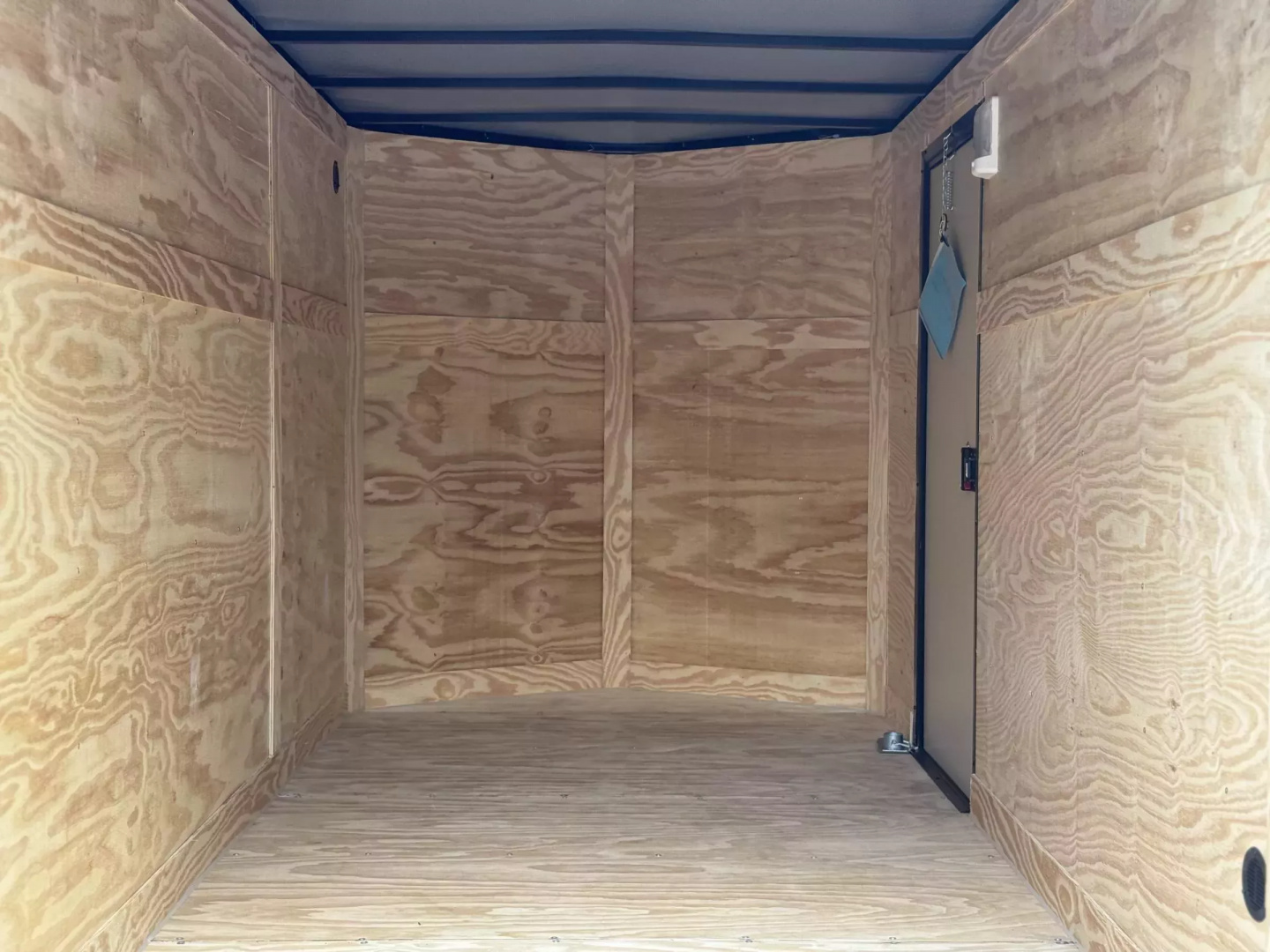 New 2025 Anvil Trailers 6X12 BLACKOUT POLY-CORE .080 Cargo / Enclosed Trailer