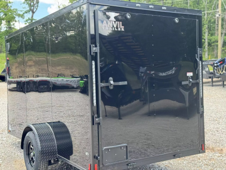 New 2025 Anvil Trailers 6X12 BLACKOUT POLY-CORE .080 Cargo / Enclosed Trailer