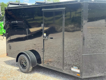 New 2025 Anvil Trailers 6X12 BLACKOUT POLY-CORE .080 Cargo / Enclosed Trailer