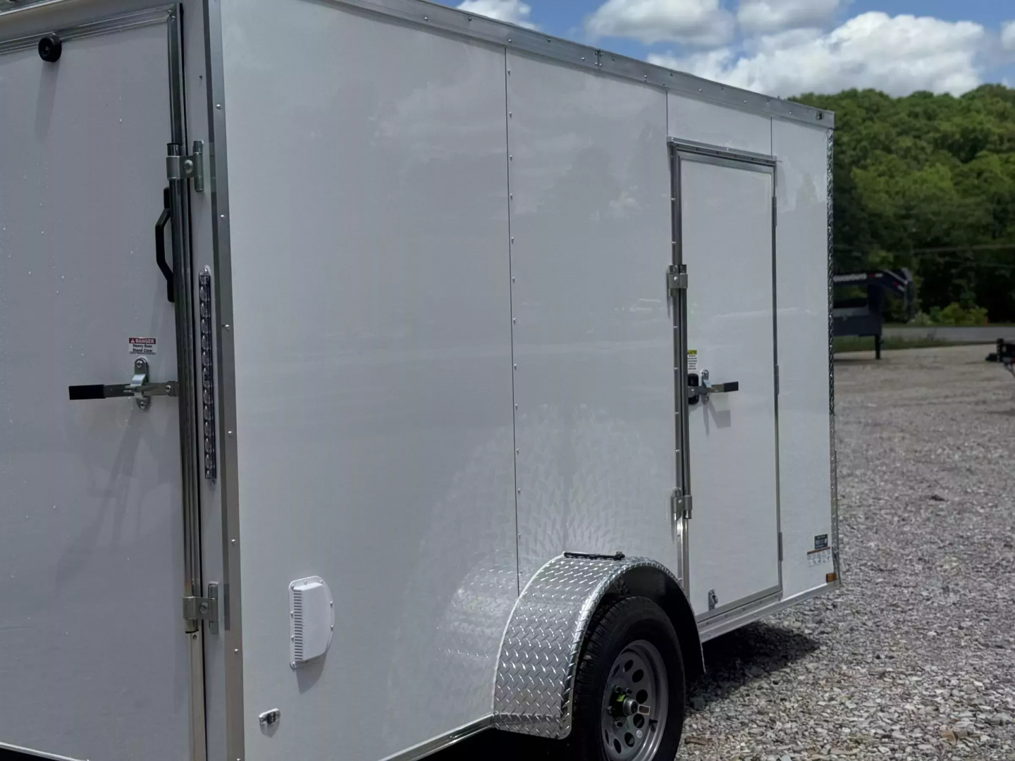 New 2025 Anvil Trailers 6X12 EXTRA HEIGHT POLY-CORE .080 Cargo / Enclosed Trailer