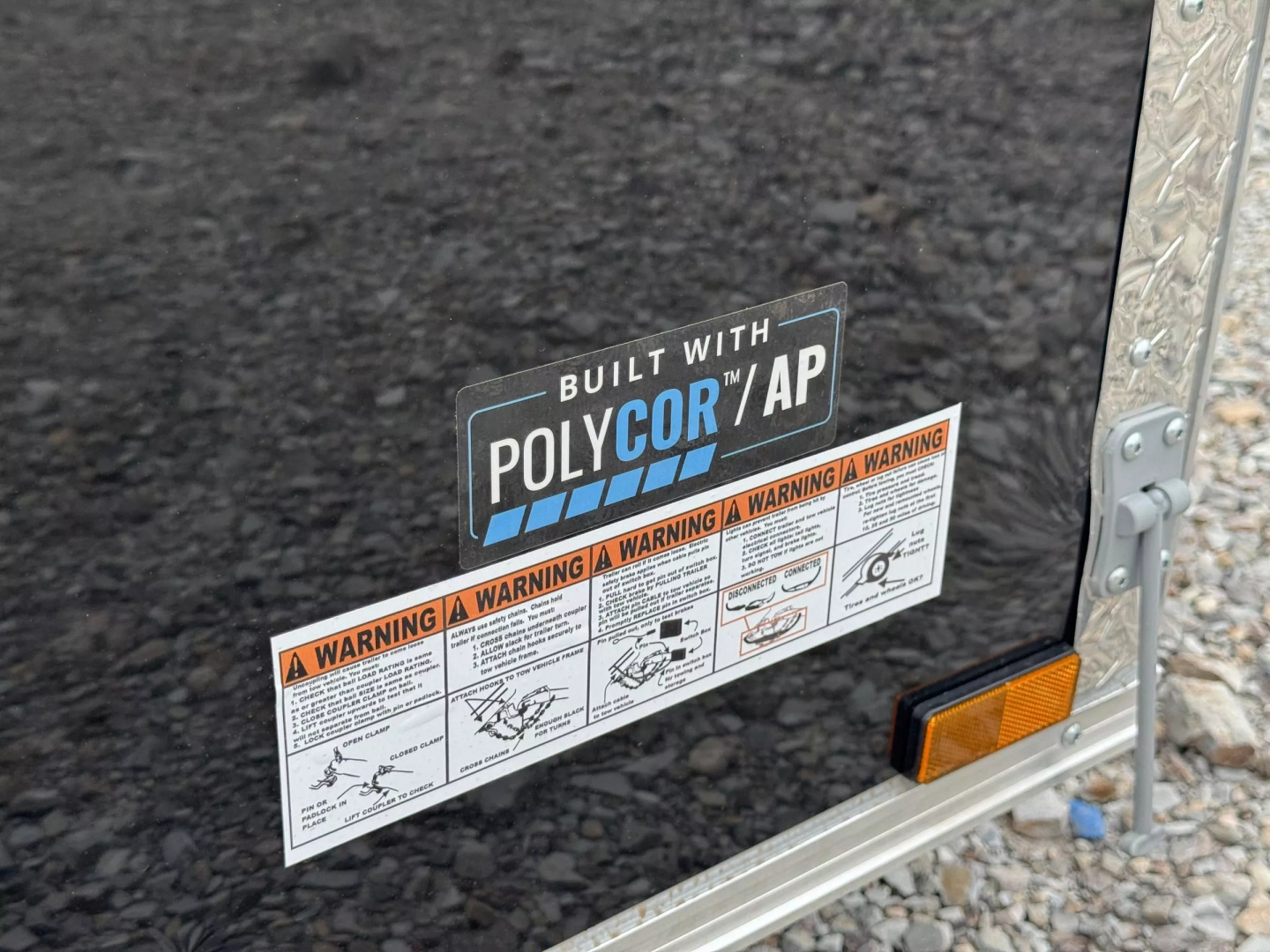 New 2025 Anvil Trailers 6X12 EXTRA HEIGHT POLY-CORE .080 Cargo / Enclosed Trailer