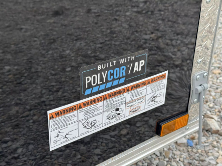 New 2025 Anvil Trailers 6X12 EXTRA HEIGHT POLY-CORE .080 Cargo / Enclosed Trailer