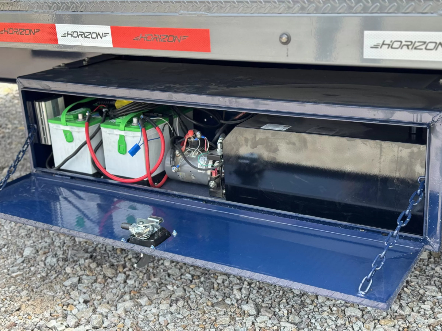 New 2025 Horizon Trailers 96X20 HZH GOOSENECK TELESCOPIC 14 PLY W/FLIP OVER TARP 25900 GVWR Dump Trailer