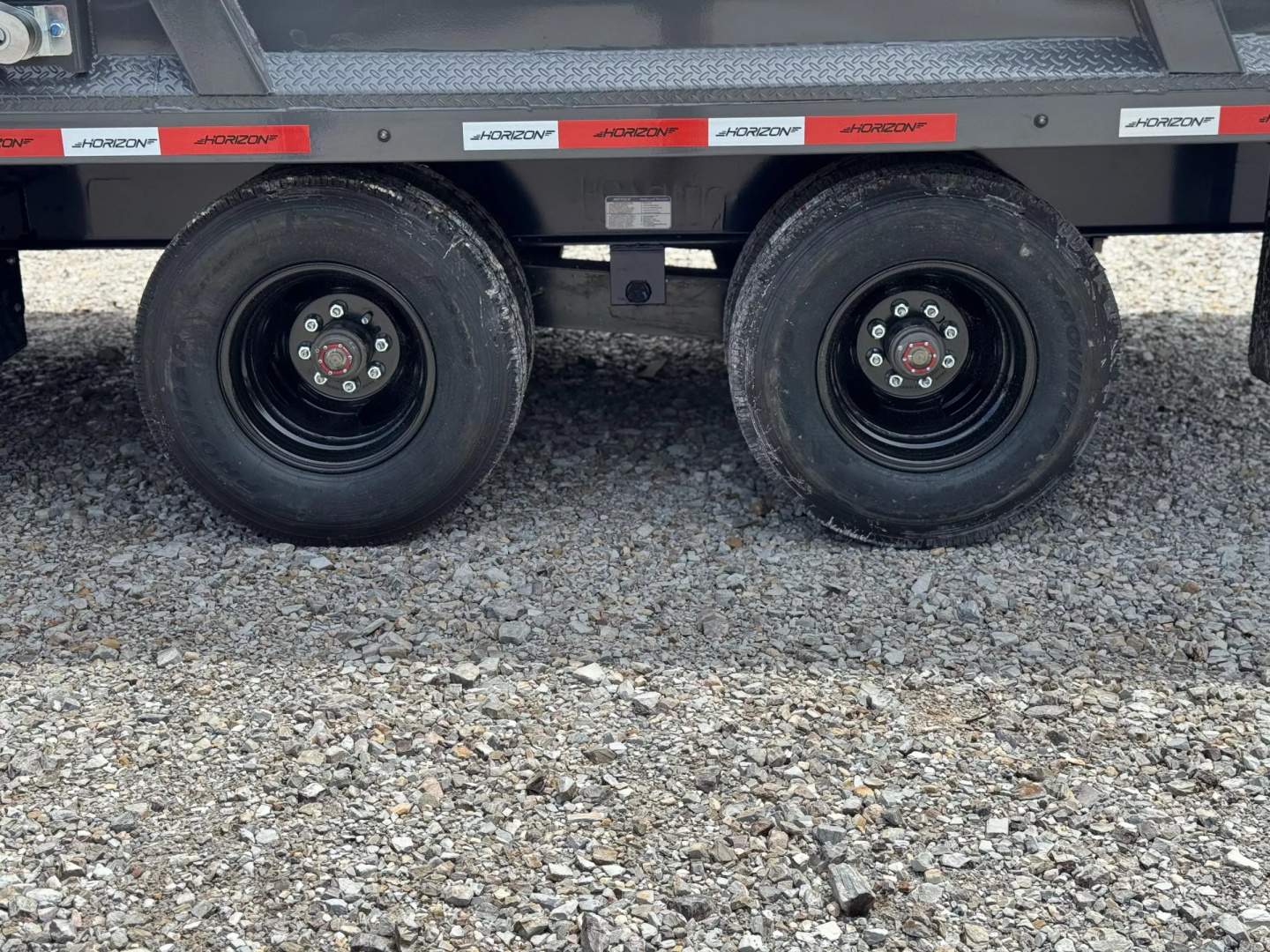 New 2025 Horizon Trailers 96X20 HZH GOOSENECK TELESCOPIC 14 PLY W/FLIP OVER TARP 25900 GVWR Dump Trailer