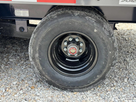 New 2025 Horizon Trailers 96X20 HZH GOOSENECK TELESCOPIC 14 PLY W/FLIP OVER TARP 25900 GVWR Dump Trailer