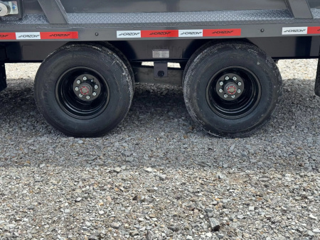 New 2025 Horizon Trailers 96X20 HZH GOOSENECK TELESCOPIC 14 PLY W/FLIP OVER TARP 25900 GVWR Dump Trailer