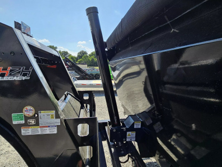New 2025 Horizon Trailers HZH 96X20 GOOSENECK TELESCOPIC 14 PLY W/FLIP OVER TARP 25900 GVWR Dump Trailer