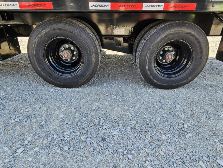 New 2025 Horizon Trailers HZH 96X20 GOOSENECK TELESCOPIC 14 PLY W/FLIP OVER TARP 25900 GVWR Dump Trailer