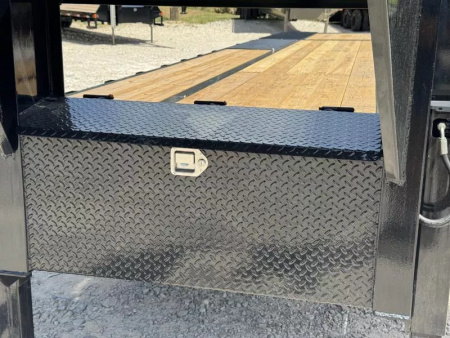 New 2025 Load Trail GL 102X36 HYDRAULIC DOVETAIL 10' CLEATED DOVE 25.9K GVWR HYDRAULIC JACKS  Flatbed Trailer