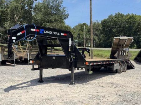 New 2025 Load Trail GL 102X36 HYDRAULIC DOVETAIL 10' CLEATED DOVE 25.9K GVWR HYDRAULIC JACKS  Flatbed Trailer