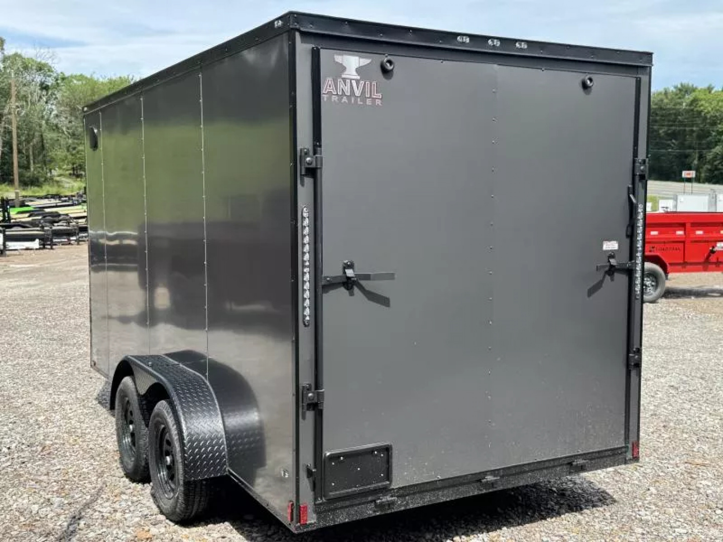 New 2025 Anvil Trailers 7X14 .080 POLY CORE METAL Cargo / Enclosed Trailer