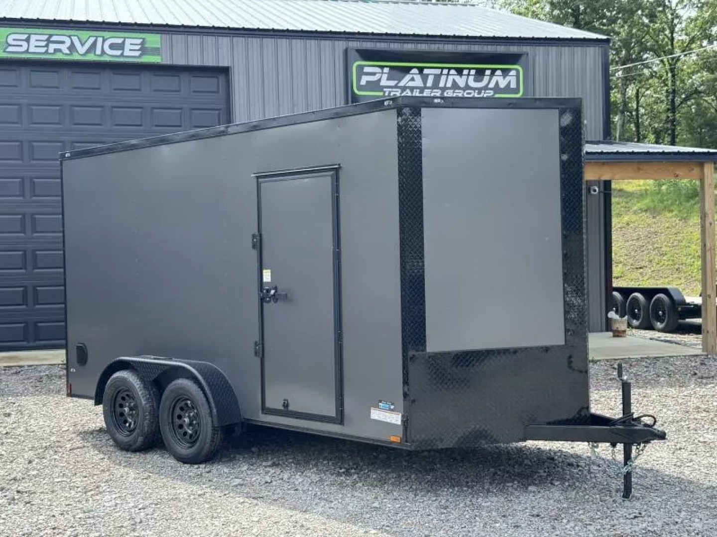 New 2025 Anvil Trailers 7X14 .080 POLY CORE METAL Cargo / Enclosed Trailer