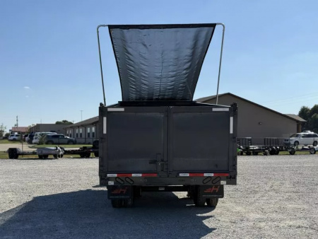 New 2025 Horizon Trailers 96X20 HZH GOOSENECK TELESCOPIC 14 PLY W/FLIP OVER TARP 25900 GVWR Dump Trailer