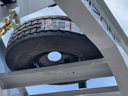 New 2025 Horizon Trailers HZH 96X20X4 HIGH SIDE TANDEM DUAL TELESCOPIC Dump Trailer 25K GVWR