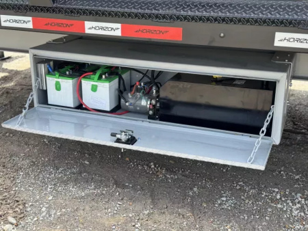 New 2025 Horizon Trailers HZH 96X20X4 HIGH SIDE TANDEM DUAL TELESCOPIC Dump Trailer 25K GVWR