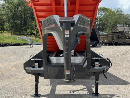 New 2025 Horizon Trailers HZH 96X20X4 HIGH SIDE TANDEM DUAL TELESCOPIC Dump Trailer 25K GVWR