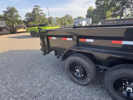New 2026 Load Trail DG 83x16 Tandem Axle Dump Low-Pro Trailer W/ Ramps/ Tarp, Spread Gate