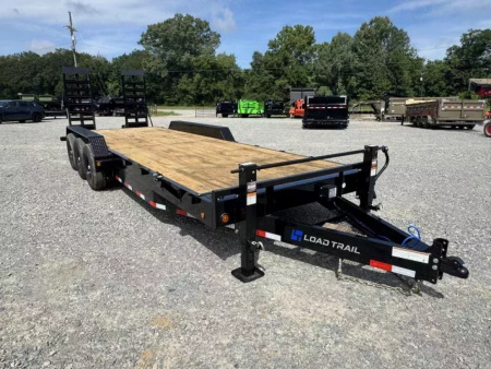 New 2026 Load Trail CH 83X24 TRIPLE AXLE  Car Hauler STAND UP RAMPS