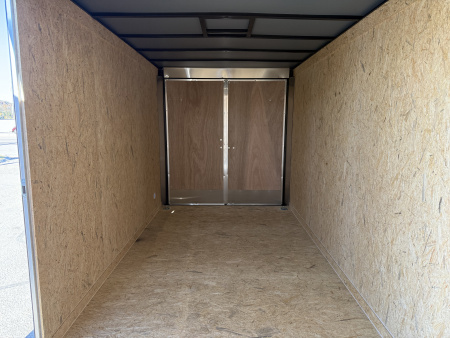 New 2026 Covered Wagon Trailers 7X16 TA2 7' BARN DOORS Cargo / Enclosed Trailer