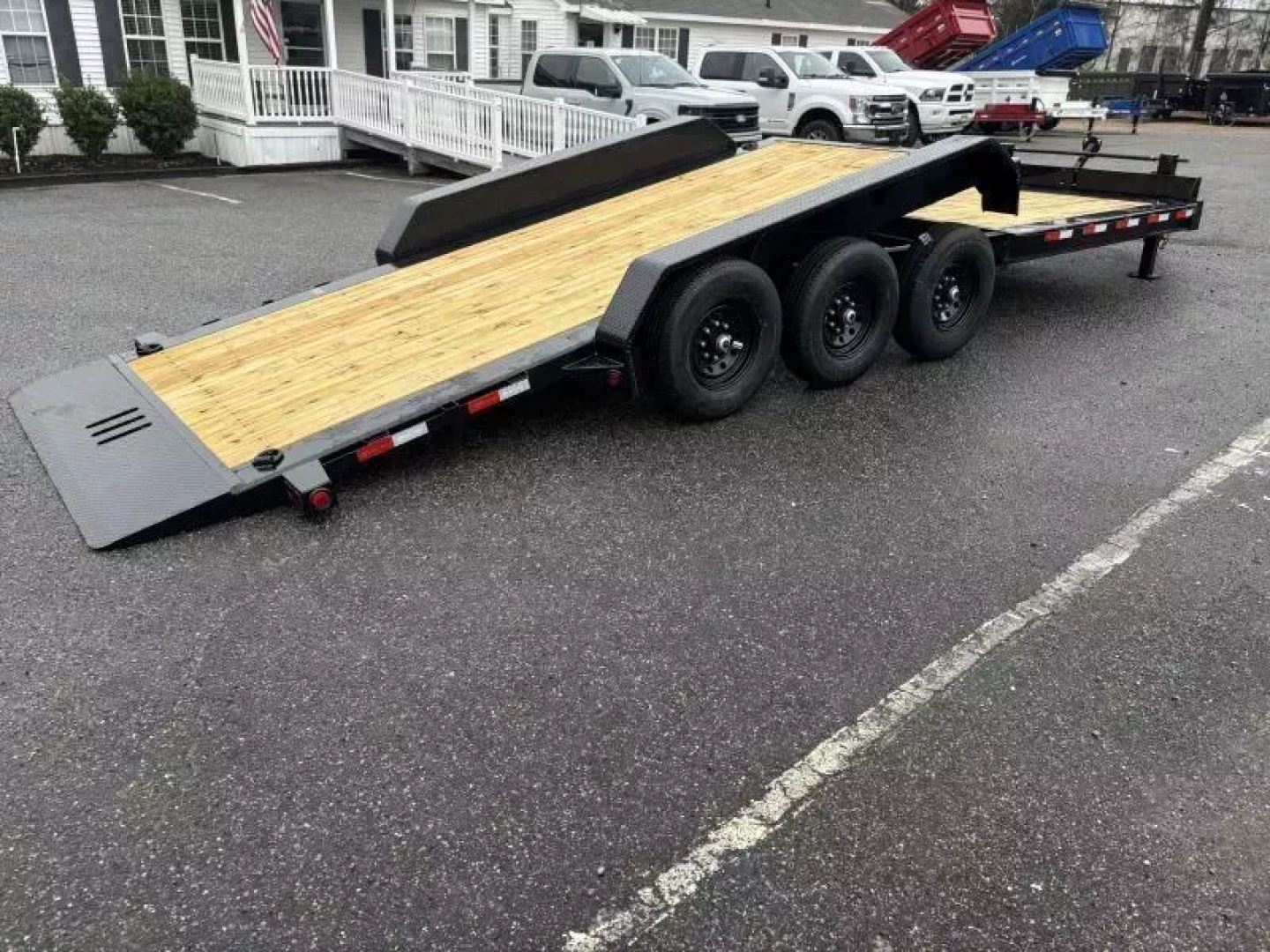 New 2025 Load Trail TH 83X24 21K GVWR TILT N GO Tilt Trailer