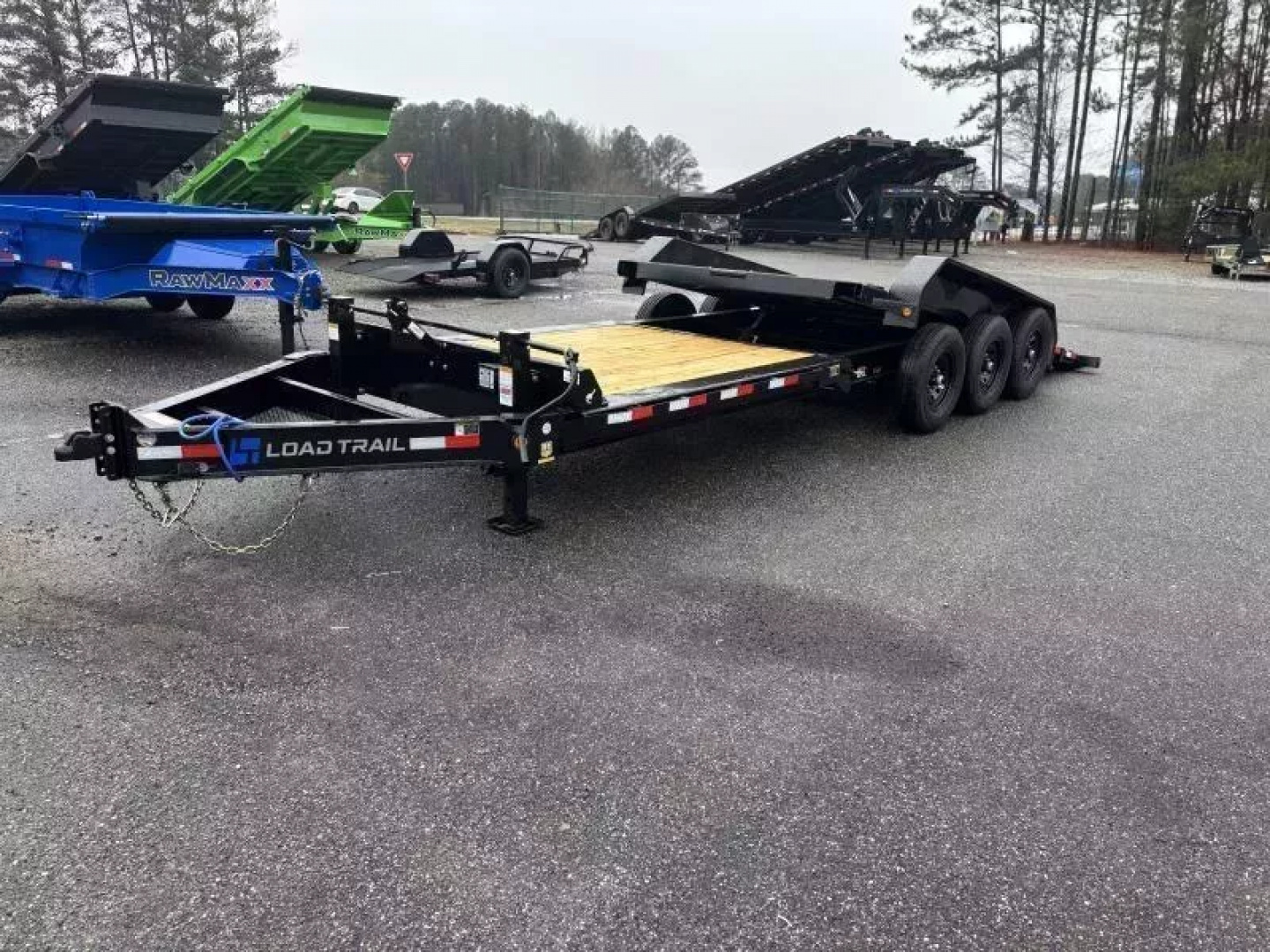 New 2025 Load Trail TH 83X24 21K GVWR TILT N GO Tilt Trailer