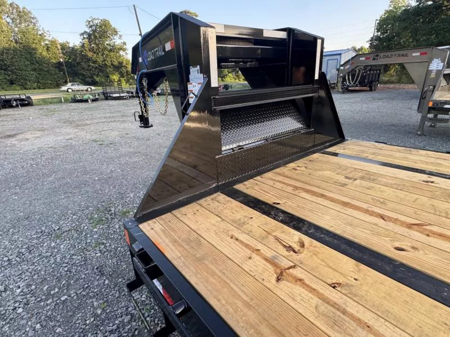 New 2025 Load Trail GL 102X40 HYDRAULIC DOVETAIL 30K GVWR 12' CLEATED DOVE TAIL 14PLY Flatbed Trailer