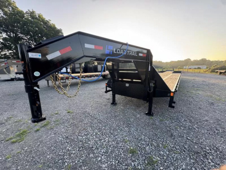 New 2025 Load Trail GL 102X40 HYDRAULIC DOVETAIL 30K GVWR 12' CLEATED DOVE TAIL 14PLY Flatbed Trailer