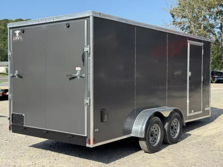 New 2025 Anvil Trailers 7X16 POLYCORE METAL .080 Cargo / Enclosed Trailer